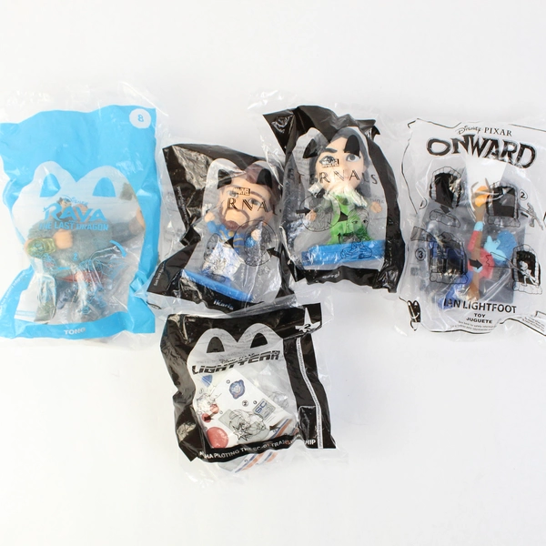 Lot of 11 New Sealed McDonald's Happy Meal Toys Disney Mattel Discovery Etc.