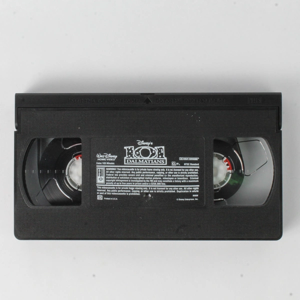 VHS Walt Disney Pictures 101 Dalmatians Starring Glenn Close Live Action 