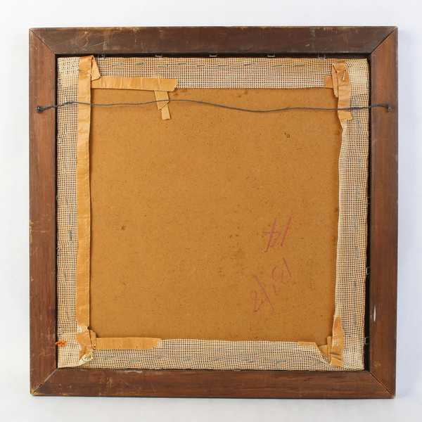 Elementary Classroom-Themed Cross-Stitch Framed Embroidery Art