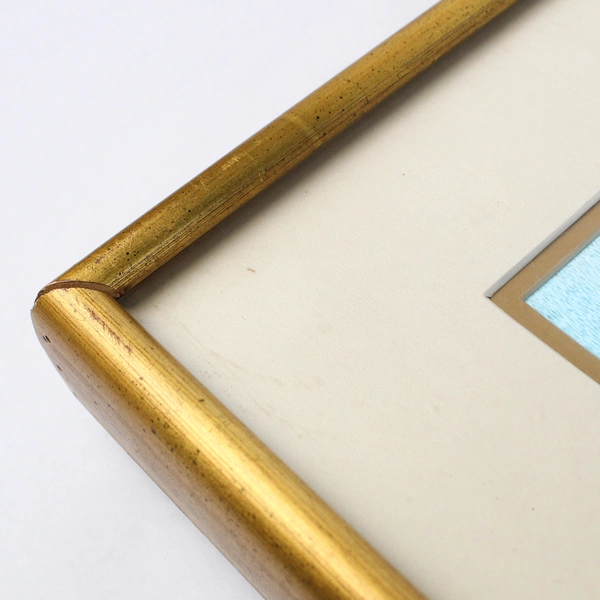 Handmade Fuji River Japanese Landscape Embroidery Art