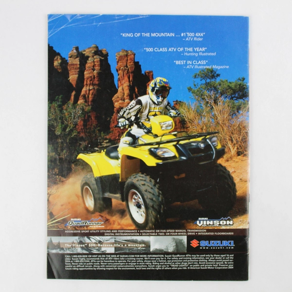July 2004 ATV Magazine Issue Featuring ATV Trailer Guide