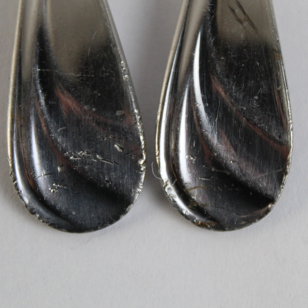 Lot Of 8 Oneida Torino Swirl Pattern Stainless Steel Teaspoons Replacements