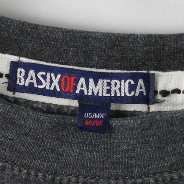 Basix Of America Gray Cape Kiwanda Oregon Sweatshirt Women's Medium