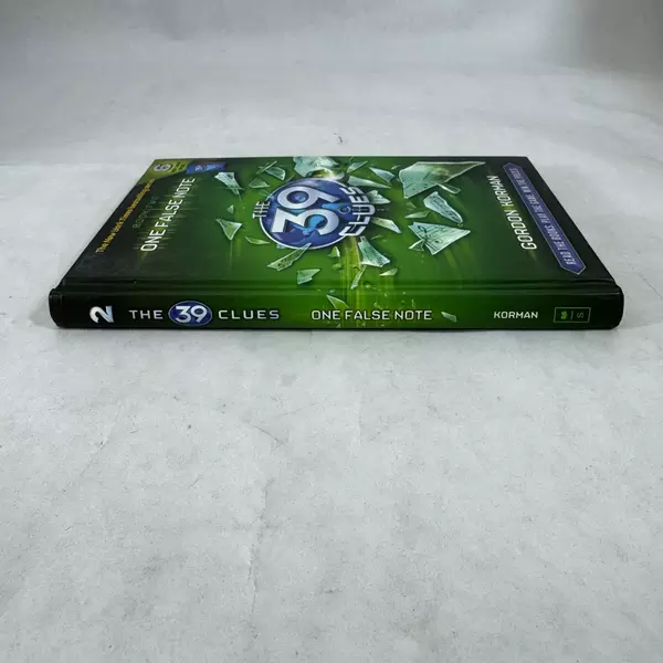 One False Note the 39 Clues Book 2 by Gordon Korman 2008 Hardcover