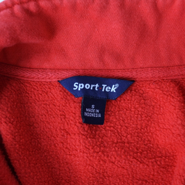 Sport-Tek McMinnville High School Tennis Red 1/4-Zip Jacket Women's Small