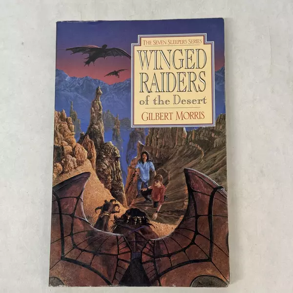 Winged Raiders of the Desert by Gilbert Morris 1995 Trade Paperback