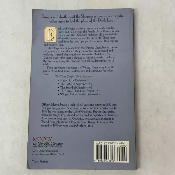 Winged Raiders of the Desert by Gilbert Morris 1995 Trade Paperback