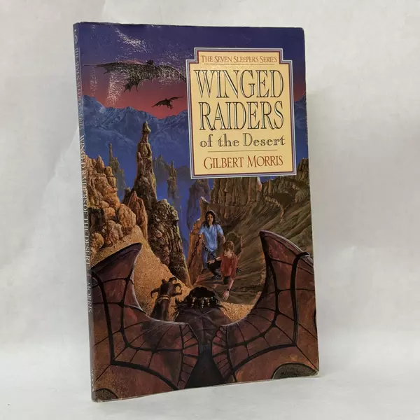 Winged Raiders of the Desert by Gilbert Morris 1995 Trade Paperback