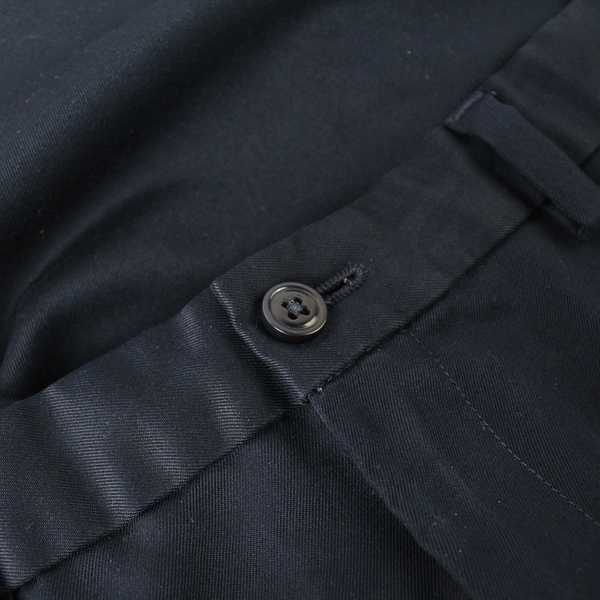 Haggar Navy Blue Flat-Front Dress Pants Men's Size 38 x 26