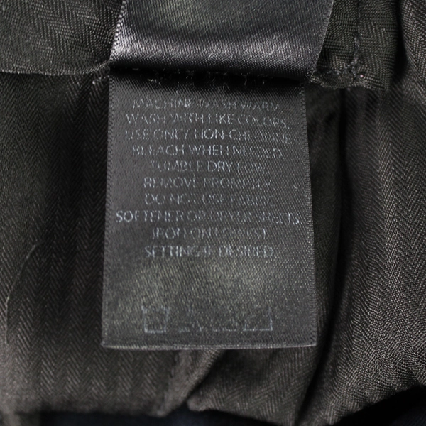 Haggar Navy Blue Flat-Front Dress Pants Men's Size 38 x 26