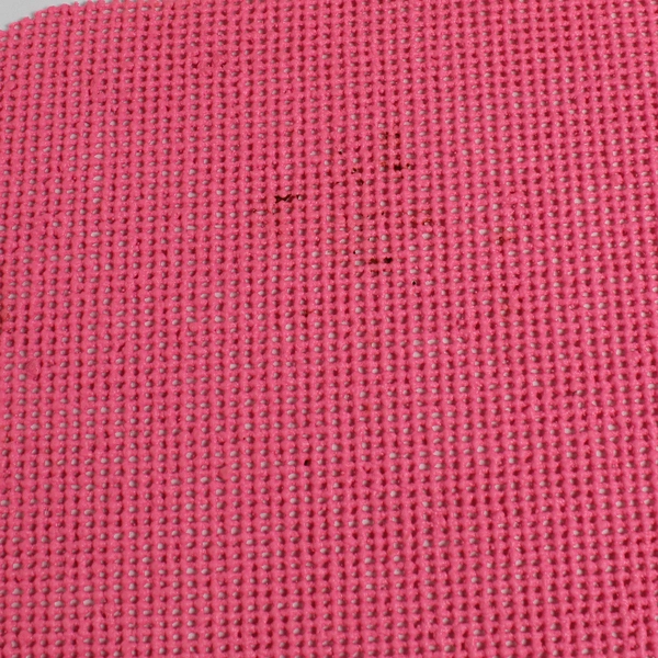 Set of 10 Oval Waffle Weave Vinyl Placemats Assorted Colors 11.5 x 17.5 inch