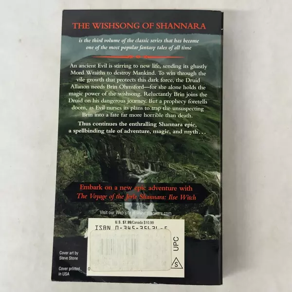 The Wishsong of Shannara by Terry Brooks 1988