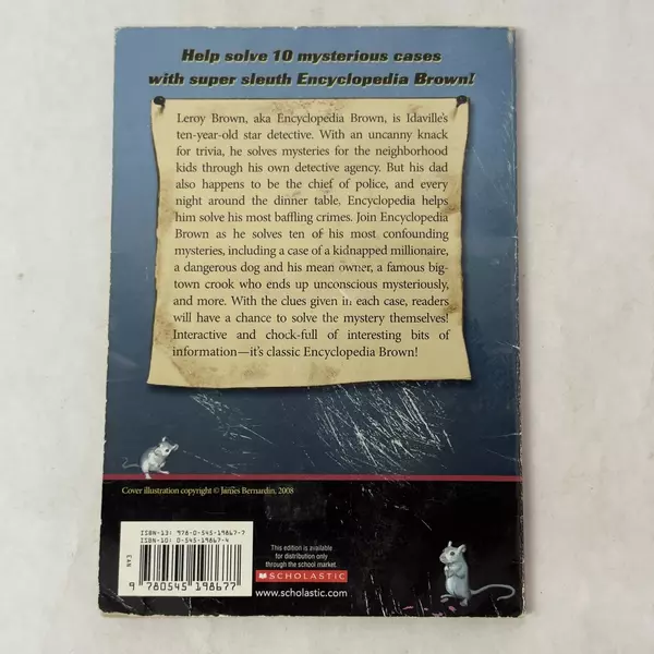 Encyclopedia Brown and the Case of the Midnight Visitor by Donald J. Sobol