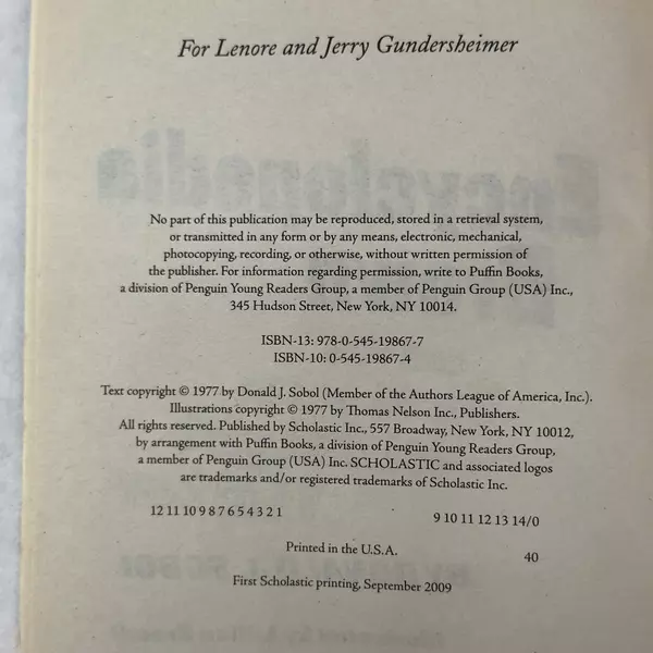 Encyclopedia Brown and the Case of the Midnight Visitor by Donald J. Sobol