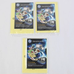 Lot of 3 Packages Of Sealed HP Photo Printer Paper 4 x 6 and 5 x 7