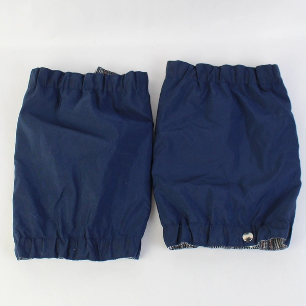 Vintage Wyoming Woolens Blue Snap On Leg Gaiters Adult One Size