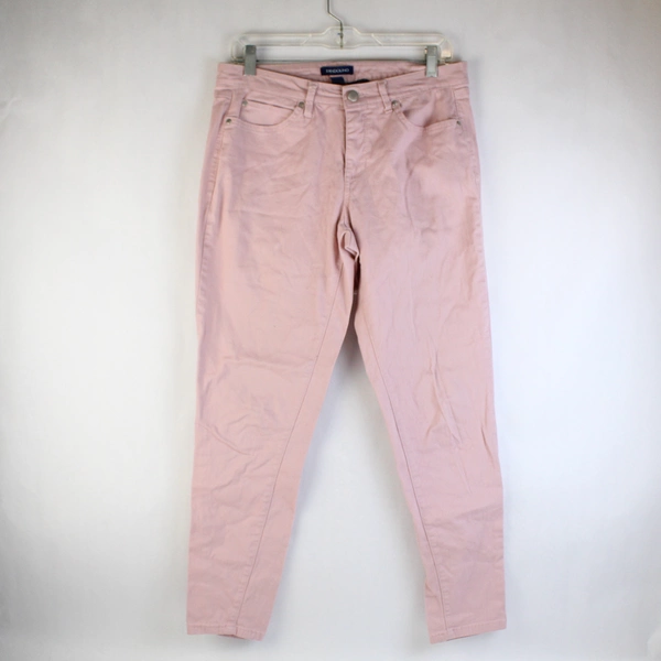 Bandolino Lisbeth Women's Jeans Pink Tapered Leg Size 8
