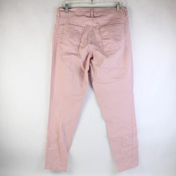Bandolino Lisbeth Women's Jeans Pink Tapered Leg Size 8