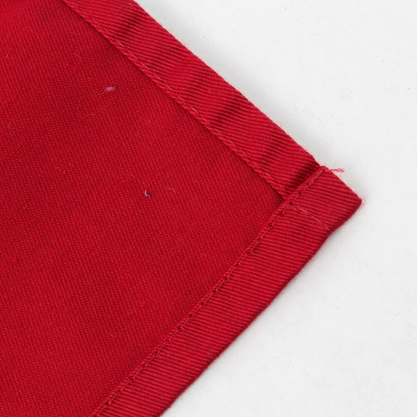  Set Of 6 Table Napkins Dark Red 17.5 Inch