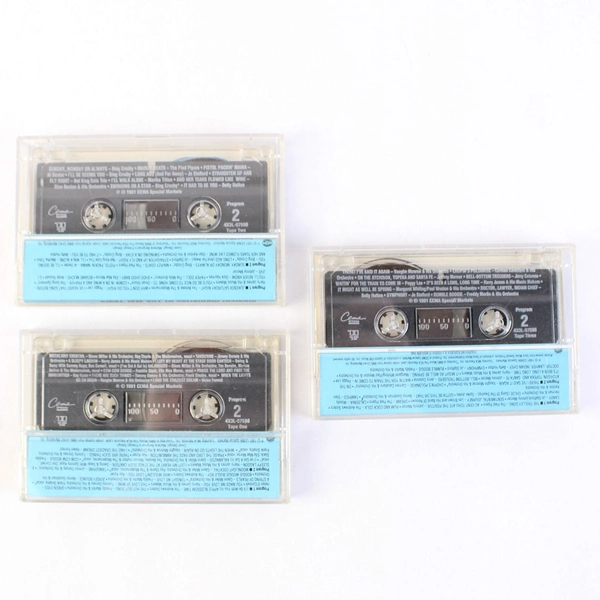 Set of 3 These Were Our Songs Musical Memories of War Years Tapes Cassette