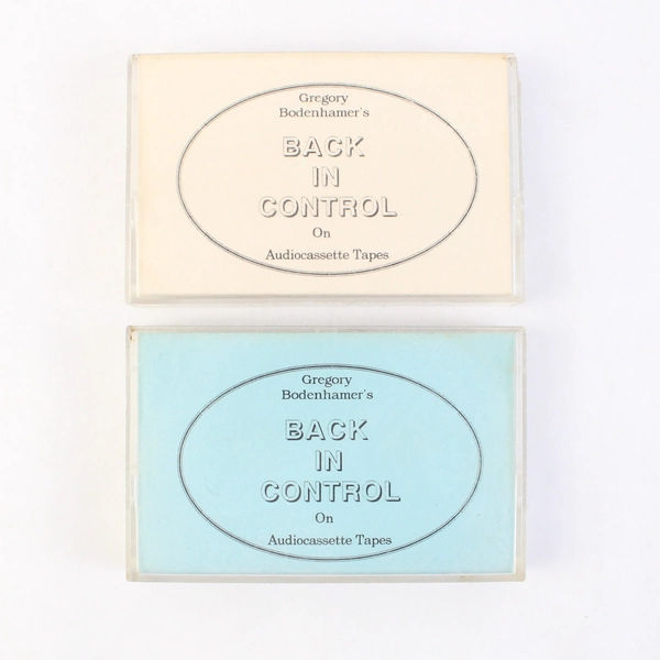Set of 2 Cassette Tape Gregory Bodenhamer Back In Control Nonfiction Audiobook