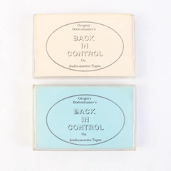 Set of 2 Cassette Tape Gregory Bodenhamer Back In Control Nonfiction Audiobook