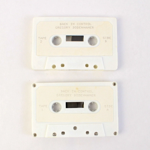 Set of 2 Cassette Tape Gregory Bodenhamer Back In Control Nonfiction Audiobook
