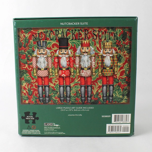 Lang 1000 Piece Puzzle 2021 Christmas Nutcracker Suite With Poster 20" x 29"