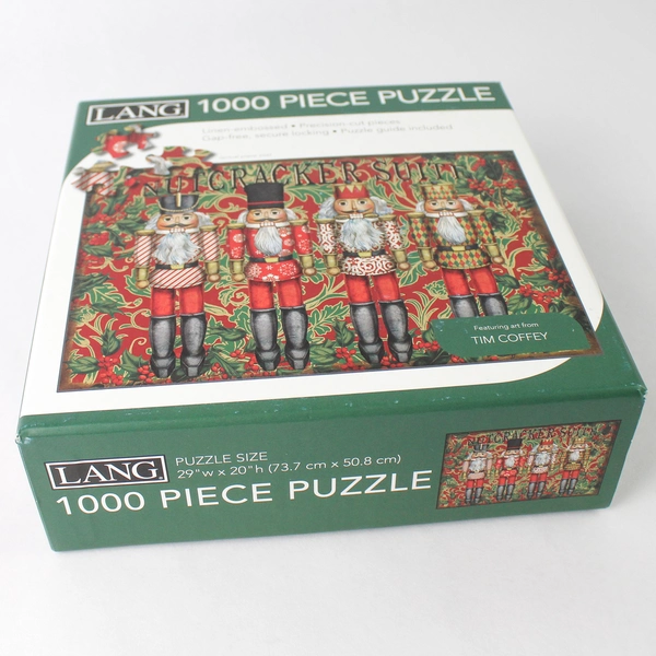 Lang 1000 Piece Puzzle 2021 Christmas Nutcracker Suite With Poster 20" x 29"