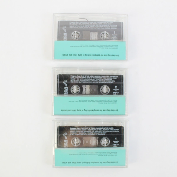 Set of 3 Cassette Tape Glory Years Musical Memories of WWII