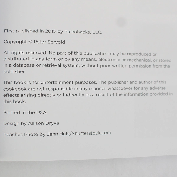 Paleo Eats Real Food Real Simple Paleo Diet Cookbook Peter Servold Paperback