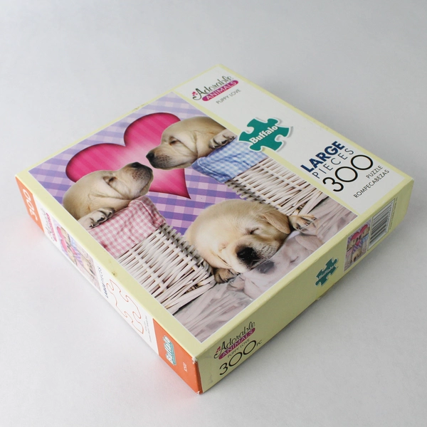 Buffalo Adorable Animals 300 Piece Puzzle Titled Puppy Love