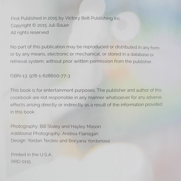 Juli Bauer's Paleo Cookbook: Over 100 Gluten-Free Recipes 2015 PB