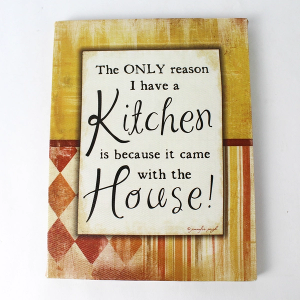 3 Piece Lot of Wall Hanging Kitchen Decor Signs