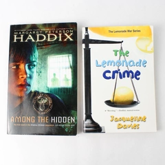 Lot Of 2 Young Adult Crime Novels The Lemonade Crime Among The Hidden PB