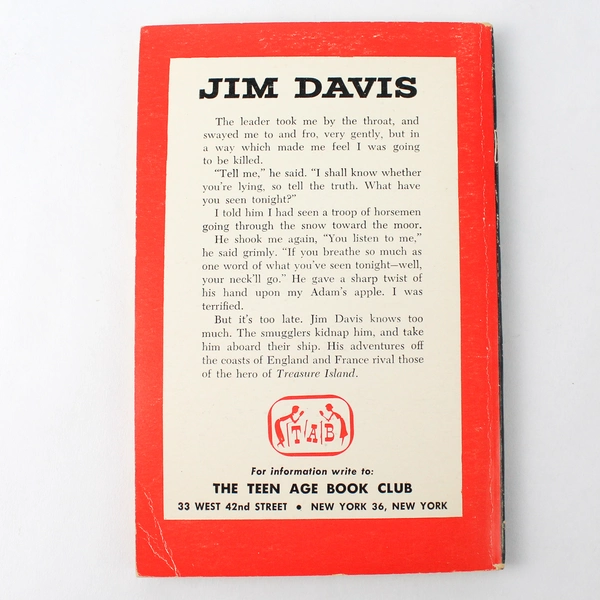 Vintage Jim Davis Smuggler's Captive by John Masefield TAB Books Paperback