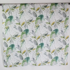 Unbranded Leaf Patterned Tablecloth 60" x 104"