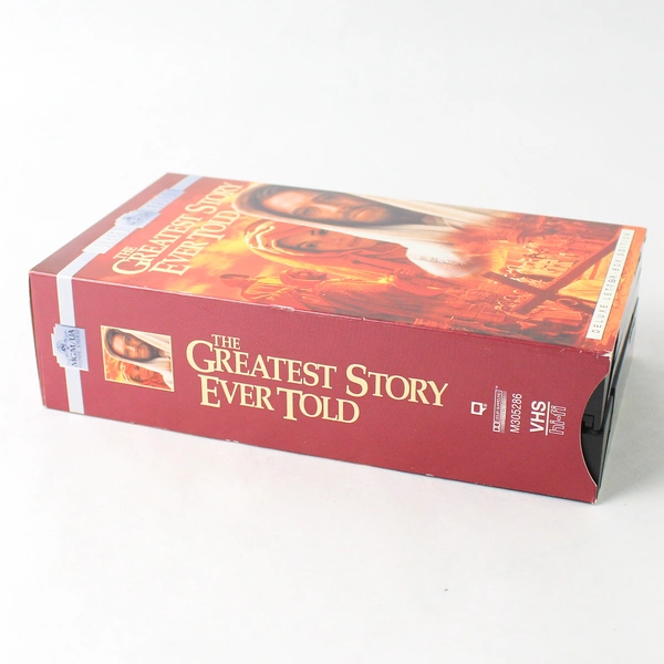 2 Tape Set of The Greatest Story Ever Told 1996 MGM VHS Rated G Movie