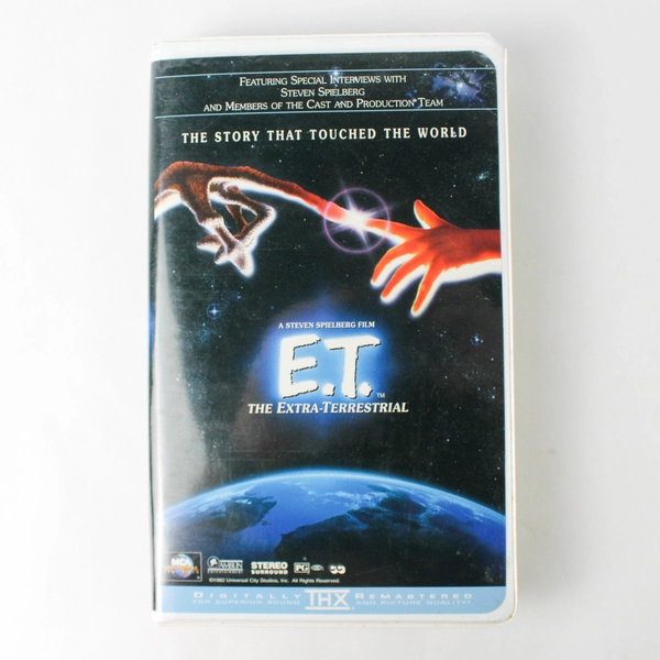 E.T. The Extra-Terrestrial 1996 MCA VHS Clamshell Case