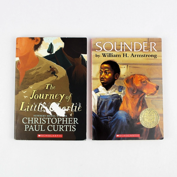 Lot of 2 Scholastic Novels Sounder The Journey Of Little Charlie Paperback