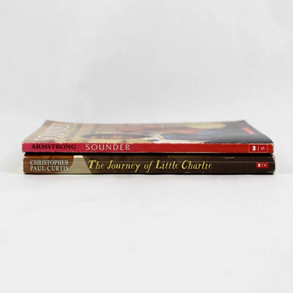 Lot of 2 Scholastic Novels Sounder The Journey Of Little Charlie Paperback