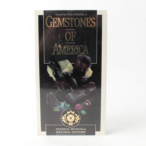 Gemstones Of America Sealed VHS 1991 National Museum Of Natural History