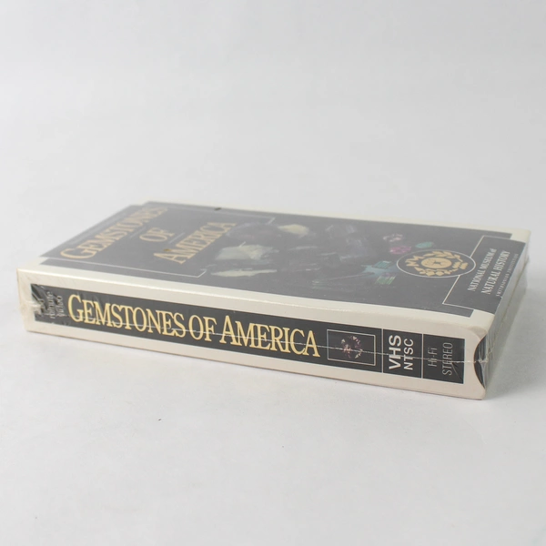 Gemstones Of America Sealed VHS 1991 National Museum Of Natural History