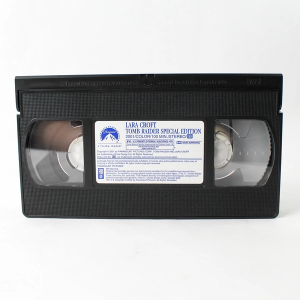 Lara Croft Tomb Raider 2001 Paramount VHS Rated PG-13