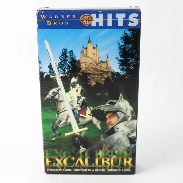 Excalibur 1997 Warner Brothers VHS Rated R