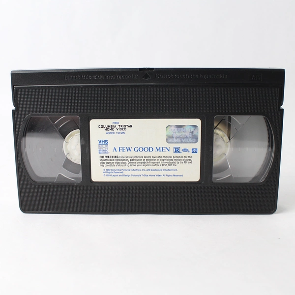 A Few Good Men 1992 Columbia TriStar VHS Rated R Demi Moore