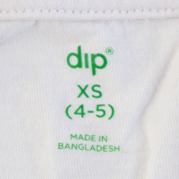 Dip Pink 'It's A Great Day For A Great Day' Long Sleeve T-Shirt Girls XS 4/5