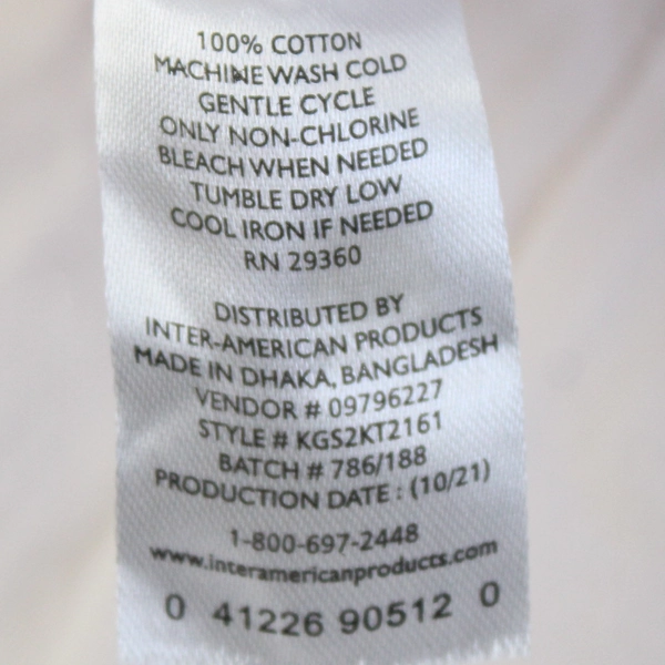 Dip Pink 'It's A Great Day For A Great Day' Long Sleeve T-Shirt Girls XS 4/5