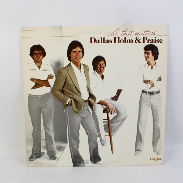 1979 Dallas Holm All That Matters Gospel Music Record Album LP Vinyl Record 