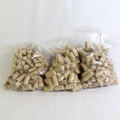 Large Lot of 300 Eberle Barefoot & Unbranded Wine Corks for DIY Craft Projects